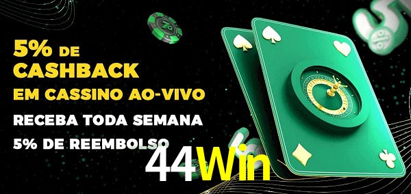 Promoções do cassino ao Vivo 44Win